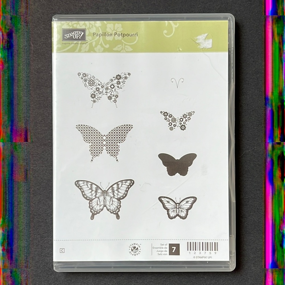 Stampin Up “papillon Potpourri” stamp set